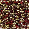 Fire Polish 3mm Ruby Amber [40szt]