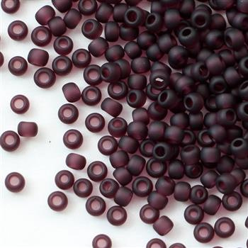 Toho Round 11/0 Transparent-Frosted Amethyst [10g]