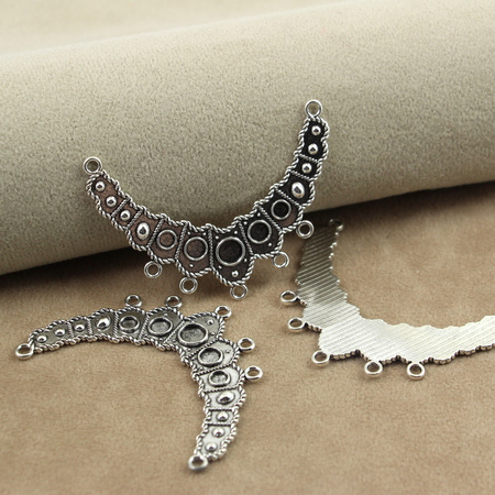 Baza naszyjnika srebrna 63x50mm