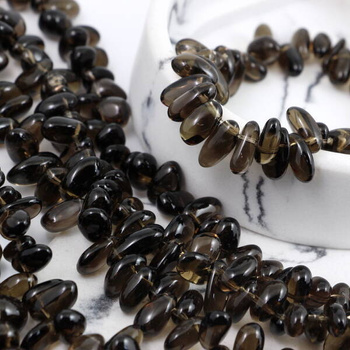 Kwarc dymny bryłka/kropla 10-14mm [10szt]