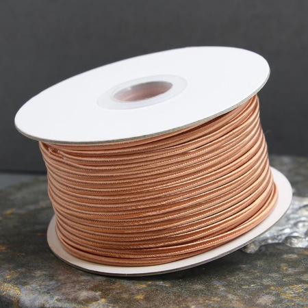 Sznurek sutasz chiński 3mm ciemny łosoś [1 szpula]