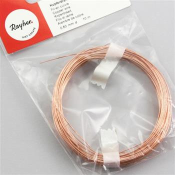 Rayher Drut miedziany 0,6mm/10m