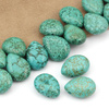 Howlit zielony łezka wszerz 18x13mm