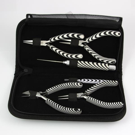 Zestaw narzędzi ZEBRA szczypce Beadsmith