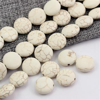 Howlit biały moneta 16mm