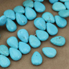 Howlit turkusowy łezka wszerz 12x8mm