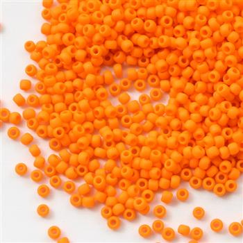 Toho Round 11/0 Opaque-Frosted Cantelope [10g]