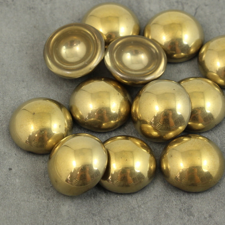Kaboszon szklany Crystal Amber 16mm