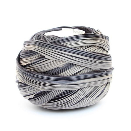 Jedwabna wstążka Shibori - Tarnished [10cm]