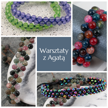 Warszawa BRANSOLETKA Z MAKRAMY trójrzędowej 14.01.2026r warsztaty grupowe [3h]