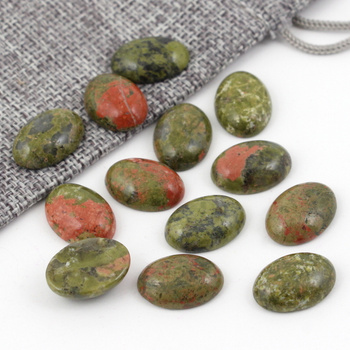 Kaboszon unakit owal 18x13mm