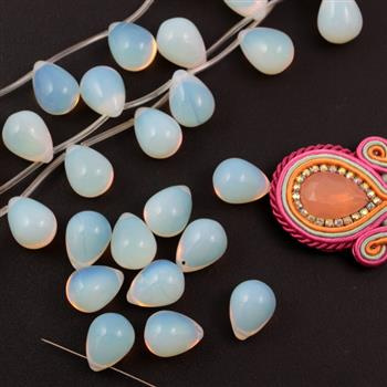 Opalit kropla 16x12mm