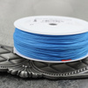 Sznurek pleciony poliestrowy błękitny 0,8mm Pega [1metr]