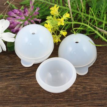 Forma silikonowa do odlewów z żywicy kula 25mm