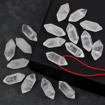 Kryształ górski zawieszka grot 20x9mm