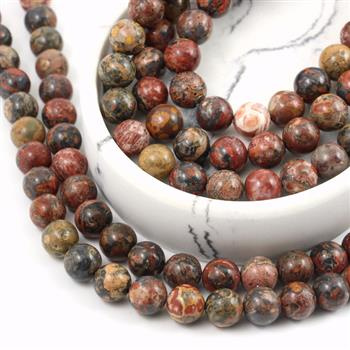 Jaspis leopardzi kula 10mm