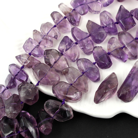 Ametyst bryłka 25x13mm