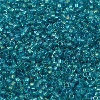 Miyuki Delica 11/0 Fancy Lined Teal Green [5g]