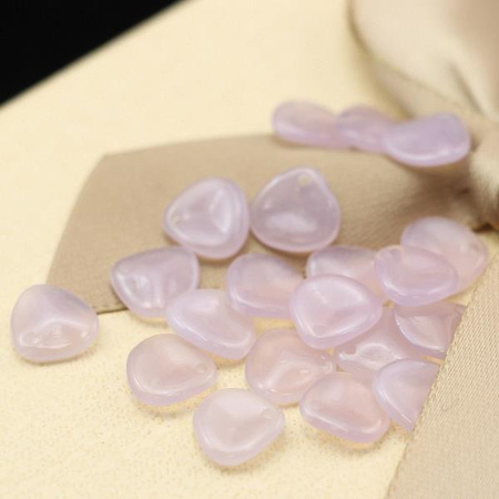 Rose Petals 8x7mm Opal Pink [10szt]