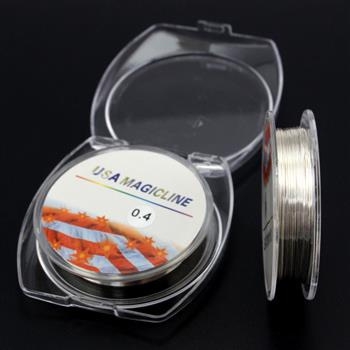 Drut miedziany silver 0,4mm/8,5m