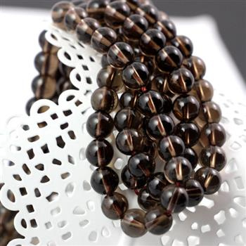 Kwarc dymny kula gładka 6mm