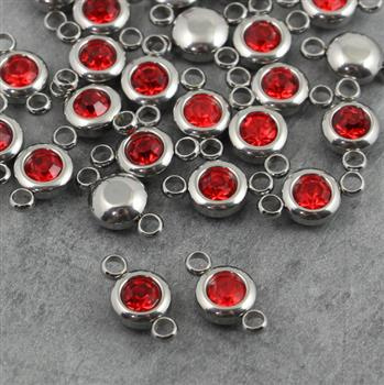 Stal szlachetna łącznik w oprawie SR light siam 6mm