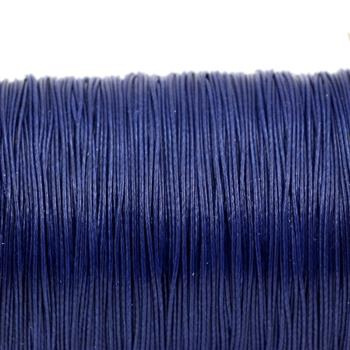Sznurek powlekany granatowy 0,5mm [1metr]