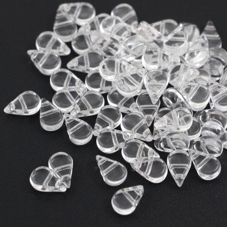 Amos par Puca 5x8mm Crystal [20szt]