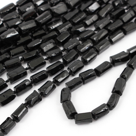 Turmalin czarny wałek 12x7mm