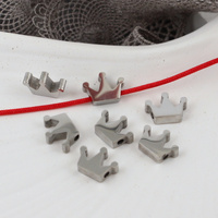 Przekładka korona stal szlachetna 10x7mm