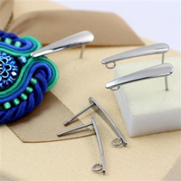 Sztyfty srebrne stal szlachetna 20mm [para]