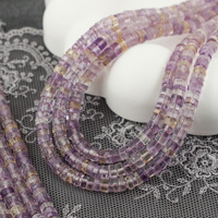 Ametryn dysk fasetowany 4x2mm [sznur 40,5cm]