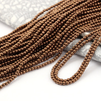 Hematyt brązowy kula gładka 3mm [sznur 39cm]