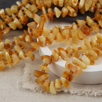 Bursztyn sieczka 11mm [sznur 38cm]