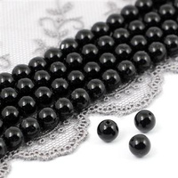 Preciosa Nacre Round Pearl Maxima Magic Black 6mm [6szt]