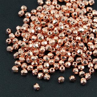 Fire Polish 3mm Copper Plated HQ [40szt]