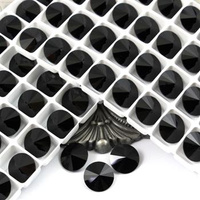 Preciosa Rivoli Maxima Jet 14mm [2szt]