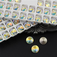 Preciosa Rivoli Maxima Crystal AB 12mm [2szt]