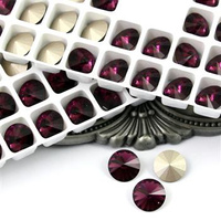 Preciosa Rivoli Maxima Amethyst 12mm [2szt]