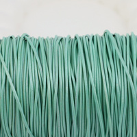Rzemień skórzany miętowy 1,5mm [1metr]