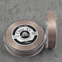 One-G nici nylonowe beige 0,25mm [szpula 229m]