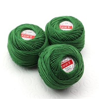 Kordonek Karat 8  zielony 10g/65m