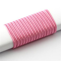 Sznurek sutasz wiskoza Pega 3mm różowy [1 metr]