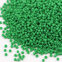 Toho Round 11/0 Opaque-Frosted Shamrock [10g]