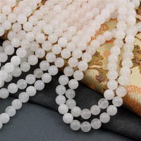 Jadeit biały kula gładka 8mm