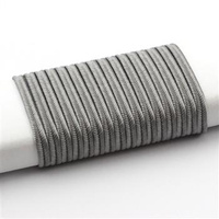 Sznurek sutasz wiskoza Pega 3mm stalowy [1 metr]