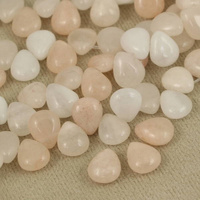 Awenruryn różowy łezka gładka 12x10mm