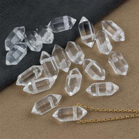 Kryształ górski zawieszka grot 20x9mm