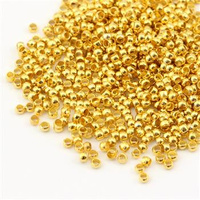 Kulka zaciskowa złota 2mm [500szt]