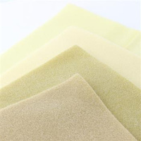 Mata do pracy z koralikami odcienie beżu i żółtego Beadsmith